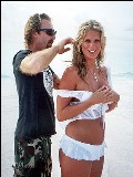 Rachel Hunter in Sports Illustrated Swimsuit Edition