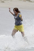 Miley Cyrus in Miley's Beach Fun