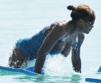 Serena Williams nude in Barbados