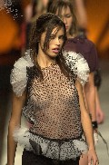 Adriana Lima in Sao Paulo Fashion Week