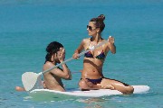 Alessandra Ambrosio in bikini