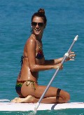 Alessandra Ambrosio in bikini