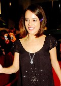 Alizée in see  through