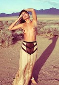 Alyssa Miller nude in topless photoshoot