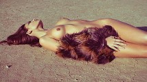 Alyssa Miller nude in topless photoshoot
