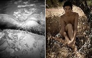 Alyssa Miller nude in nude photoshoot