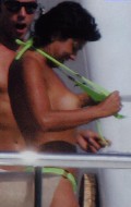 Ana Laura Ribas nude in Topless sunbathing