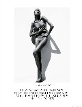 Anja Rubik nude in Vogue FR