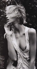 Anja Rubik nude in Numero