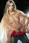 Anja Rubik in Ready To Wear Fashion Show