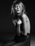 Anja Rubik nude in topless photoshoot