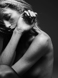 Anja Rubik nude in topless photoshoot