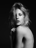 Anja Rubik nude in topless photoshoot