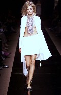 Anja Rubik in Ready To Wear Fashion Show