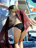 AnnaLynne McCord in black bikini
