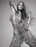 Candice Swanepoel nude in Flaunt
