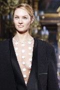 Candice Swanepoel nude in Paris Fashion Week