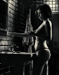 Carla Gugino nude in Sin City