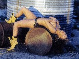 Carmen Electra in photoshoot