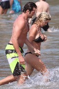 Carrie Prejean nude in nipple slip