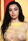 Charli XCX in see  through