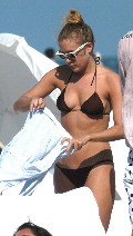 Chloë Sevigny in brown bikini