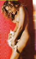 Clara Morgane nude in FHM FR 2008 Calendar