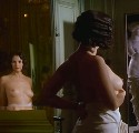 Cristiana Réali nude in "Chat bleu, chat noir"