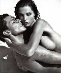 Daria Werbowy nude in Vogue Hommes
