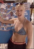 Denise Van Outen in "Prickly Heat"