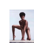 Ebonee Davis nude in photo shoot