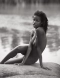 Ebonee Davis nude in LUI