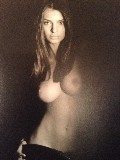 Emily Ratajkowski nude in topless photo shoot
