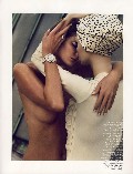 Eniko Mihalik nude in Vogue FR