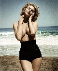 Eva Herzigova nude in photo shoot