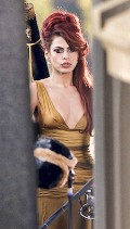 Eva Mendes in see through