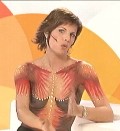 Geena Lisa nude in bodypaint