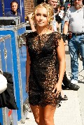 Hayden Panettiere in Late Show