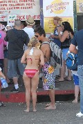 Hayden Panettiere in red bikini