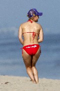 Hayden Panettiere in red bikini