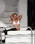 Hayden Panettiere in white bikiki