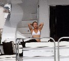 Hayden Panettiere in white bikiki