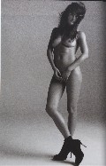 Helena Christensen nude in Purple