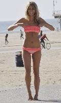 Jennifer Hawkins in bikini