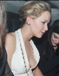 Jennifer Lawrence in boob oops