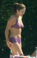 Jennifer Lopez in purple bikini