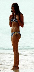 Joss Stone in bikini at the beach