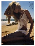 Julia Stegner in Vogue FR