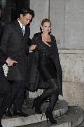 Kate Moss in see  through