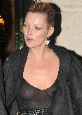 Kate Moss in see  through
